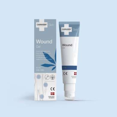 Cannasen gels ādas brūču kopšanai ar CBD