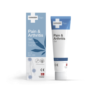 Cannasen Pretsāpju un artrīta gels ar CBD